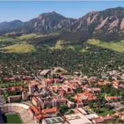aerial shot of CU ɫ campus