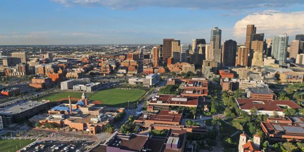 Aerial of Denver