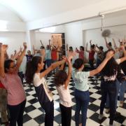 Participants of “vocal empowerment” program